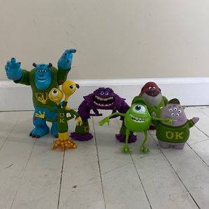 Disney Pixar Monsters Ink Action Figures